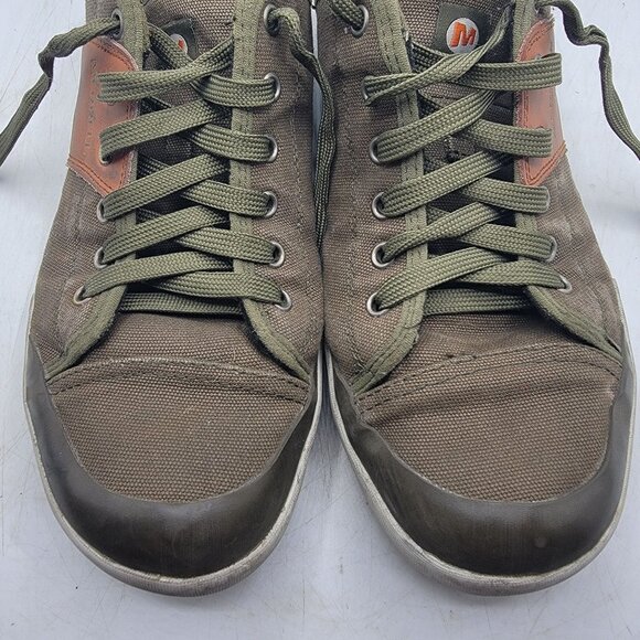 Merrell Rant Edge Mens 12 Dark Olive Green Casual Shoes Outdoors Comfort J72555 main image 10